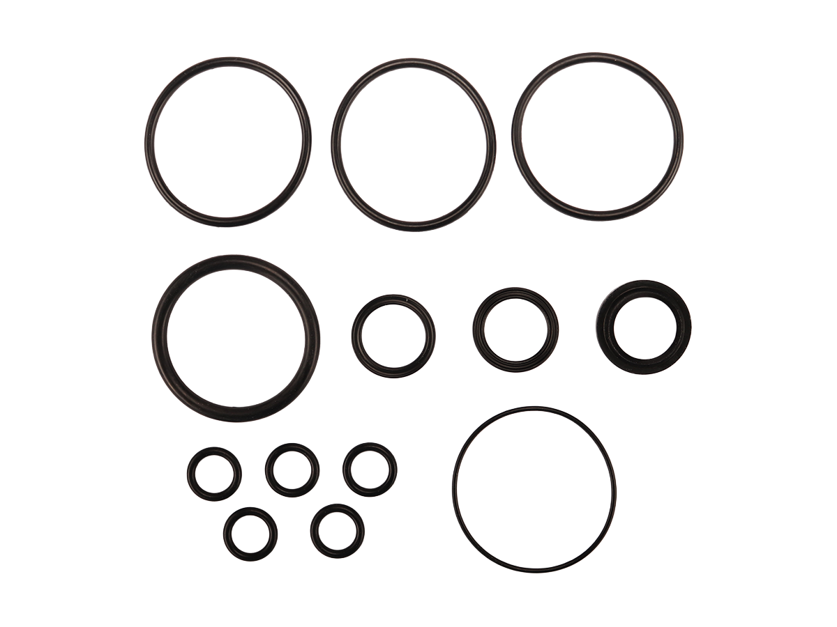 2.5 Inch Shock Seal Kit 7/8 Inch Shaft Bypass Remote Reservoir Piston O-Ring Included 5/8 Inch OD Bypass Tubes Radflo