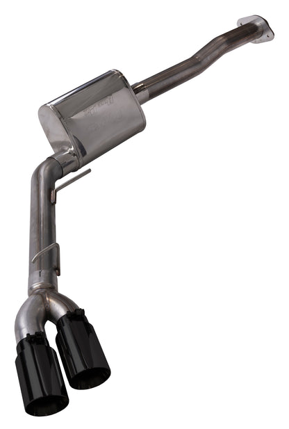 F150 Cat Back System For 15-20 Ford F150 Split Rear Dual Exit 3 Inch Intermediate 4.5 Inch Tip Muffler Incl Exhaus Pypes Performance Exhaust-1