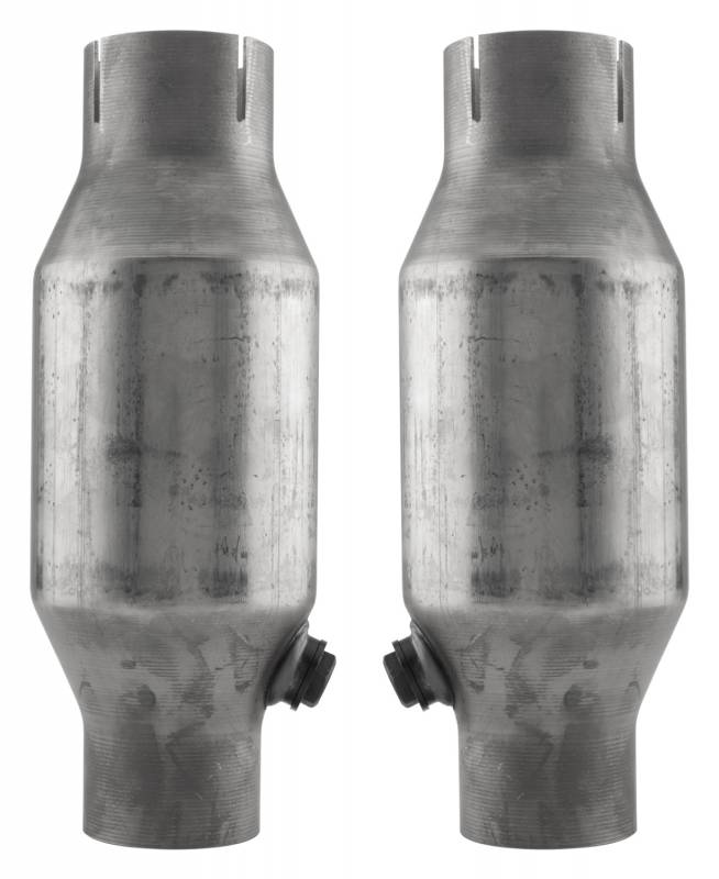 Crossmember Back w/X-Pipe System 75-76 Ford Truck Split Rear Dual Exit 2.5 in Intermediate And Tail Pipe Hardware Incl Turbo pro Muffler Incl Tip Not Incl Catalytic Converter Incl Pypes Performance Exhaust-2