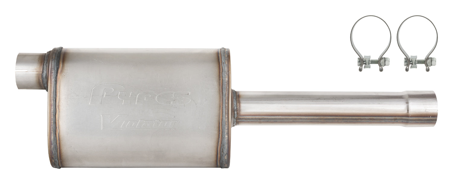 19-25 Silverado / Sierra 1500 5.3L LTZ Series Muffler Replacement Kit 409 Stainless Steel Violator Muffler SGT31V Pypes Performance Exhaust