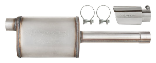 19-25 Silverado / Sierra 1500 4.8L/5.3L Single Exit Tunes & Tip Muffler Replacement Kit Violator Muffler SGT32V Pypes Performance Exhaust