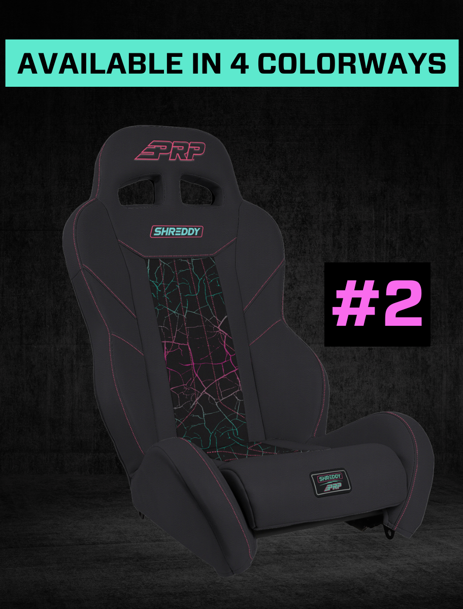 Shreddy Edition XCR Suspension Seat PRP Seats-16