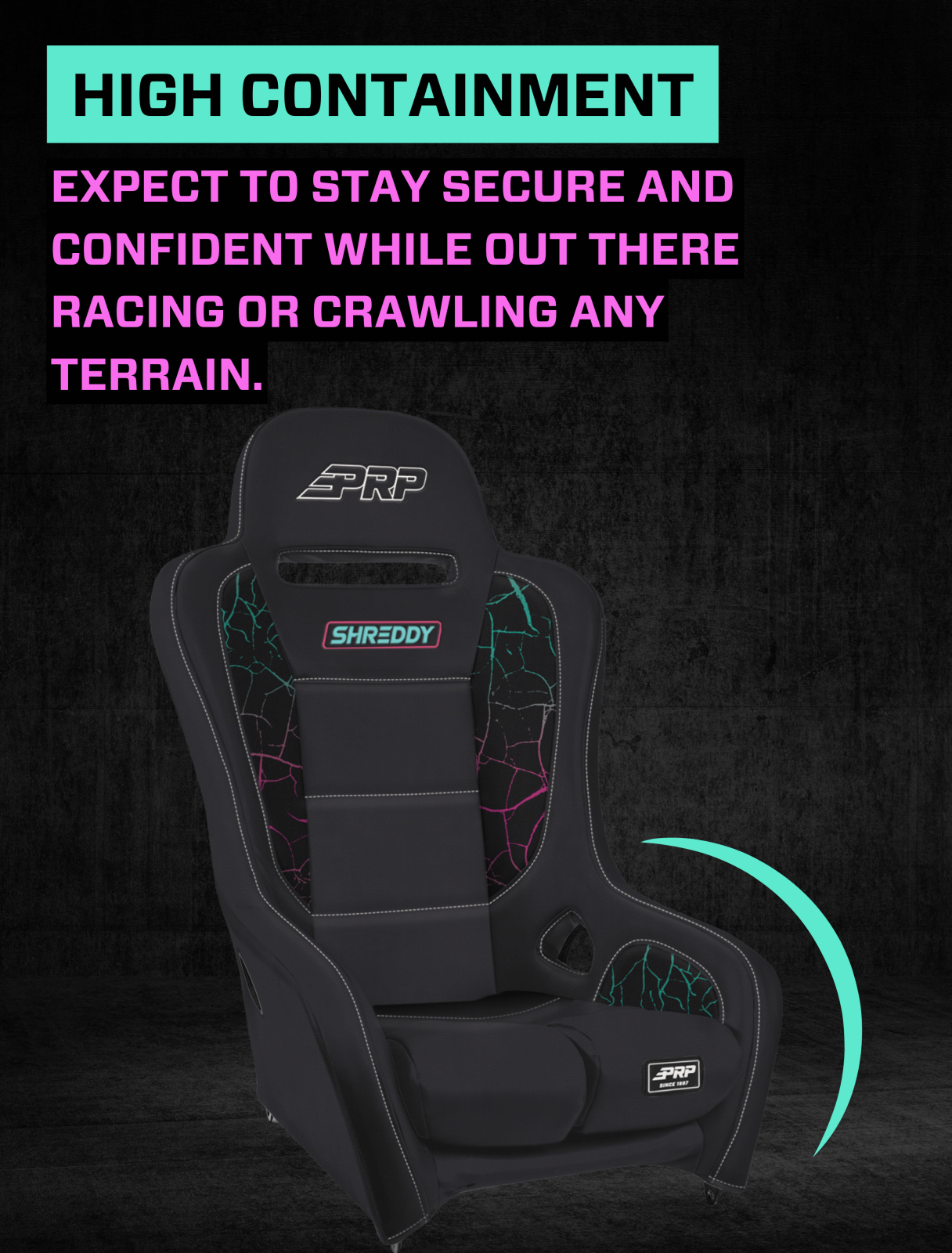 Shreddy Edition Podium Suspension Seat PRP Seats-4