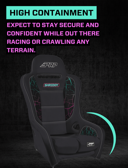 Shreddy Edition Podium Suspension Seat PRP Seats-4