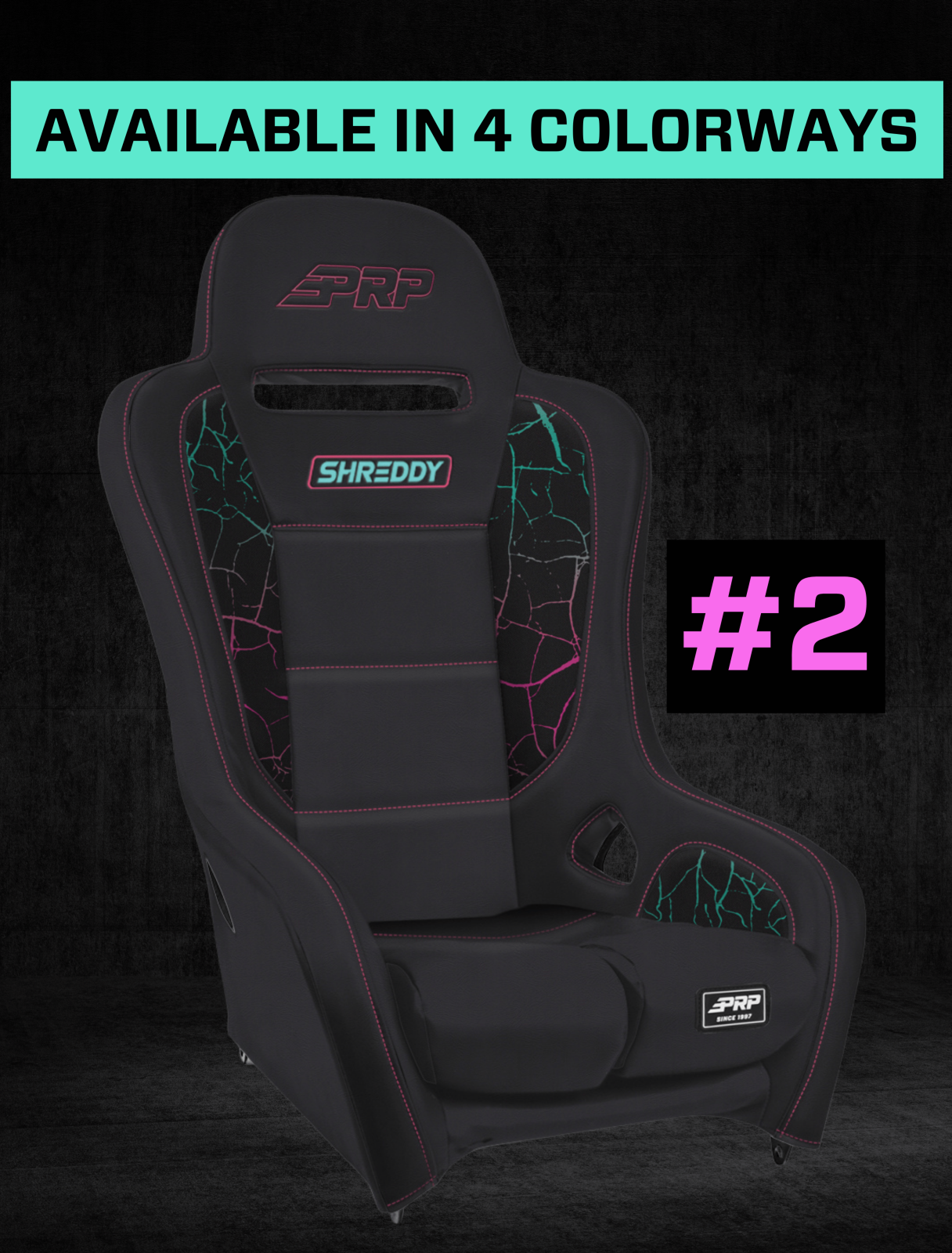 Shreddy Edition Podium Suspension Seat PRP Seats-14
