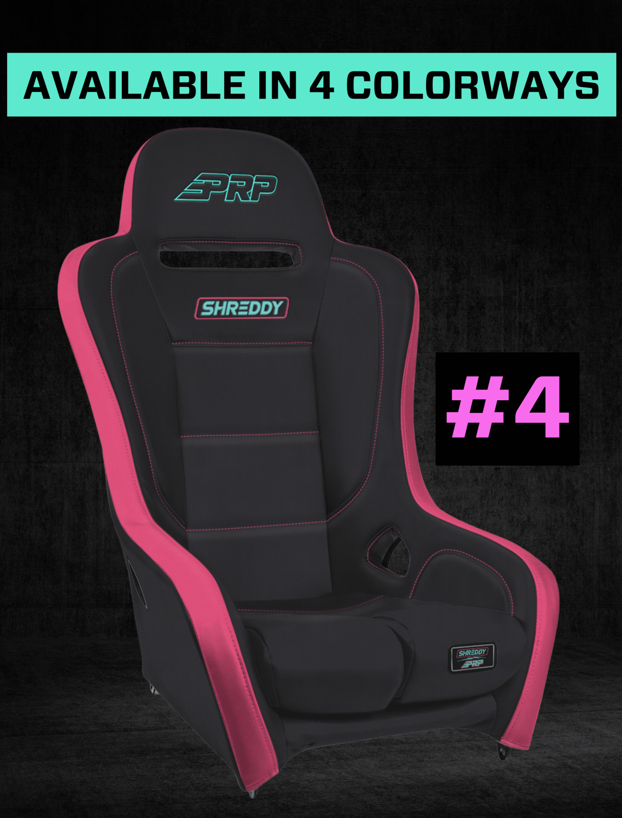 Shreddy Edition Podium Suspension Seat PRP Seats-16