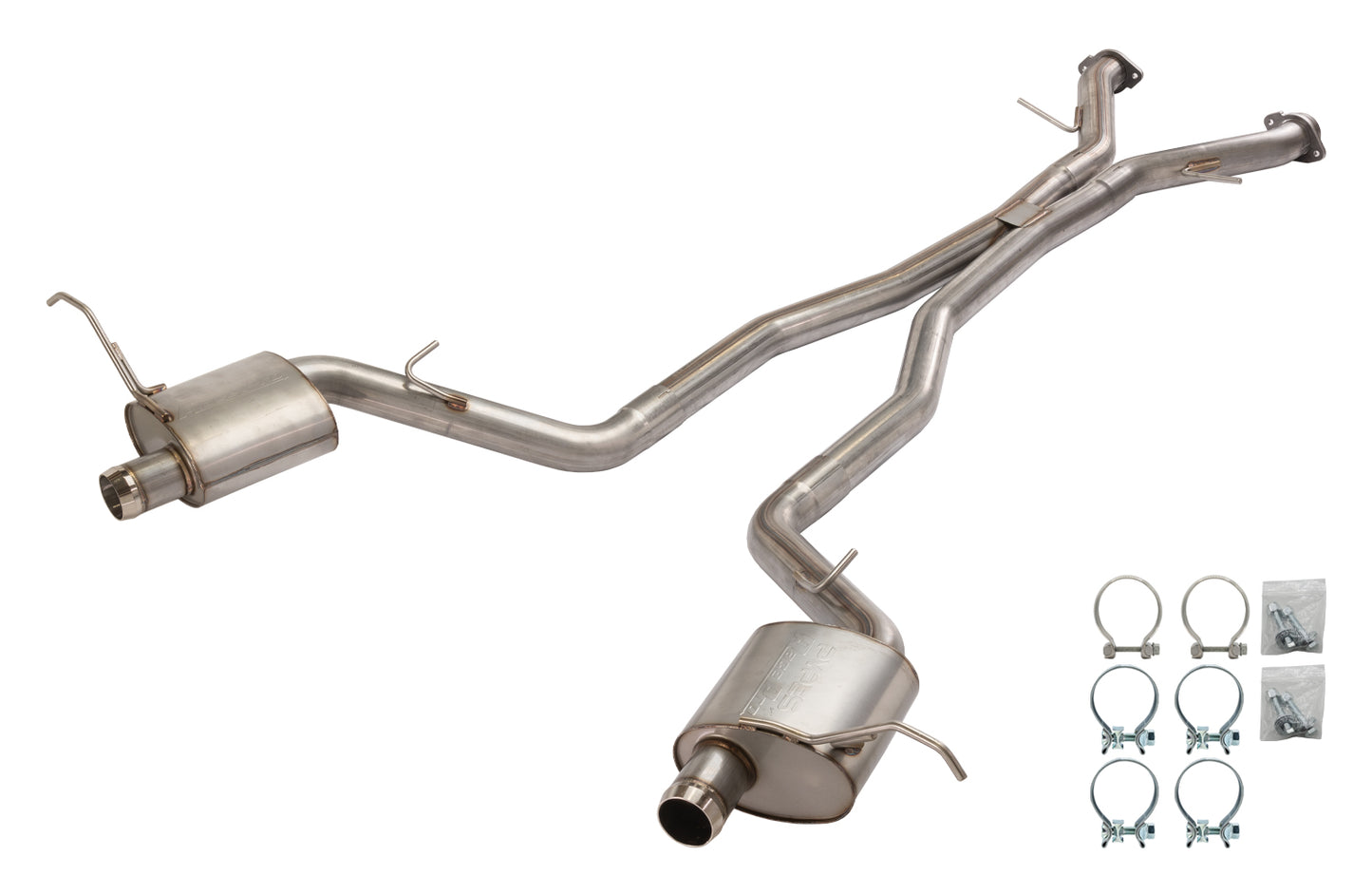 2012-21 SRT Cherokee Super System Cat-Back 409 Stainless Steel Race Pro Mufflers SJJ05M Pypes Performance Exhaust-1