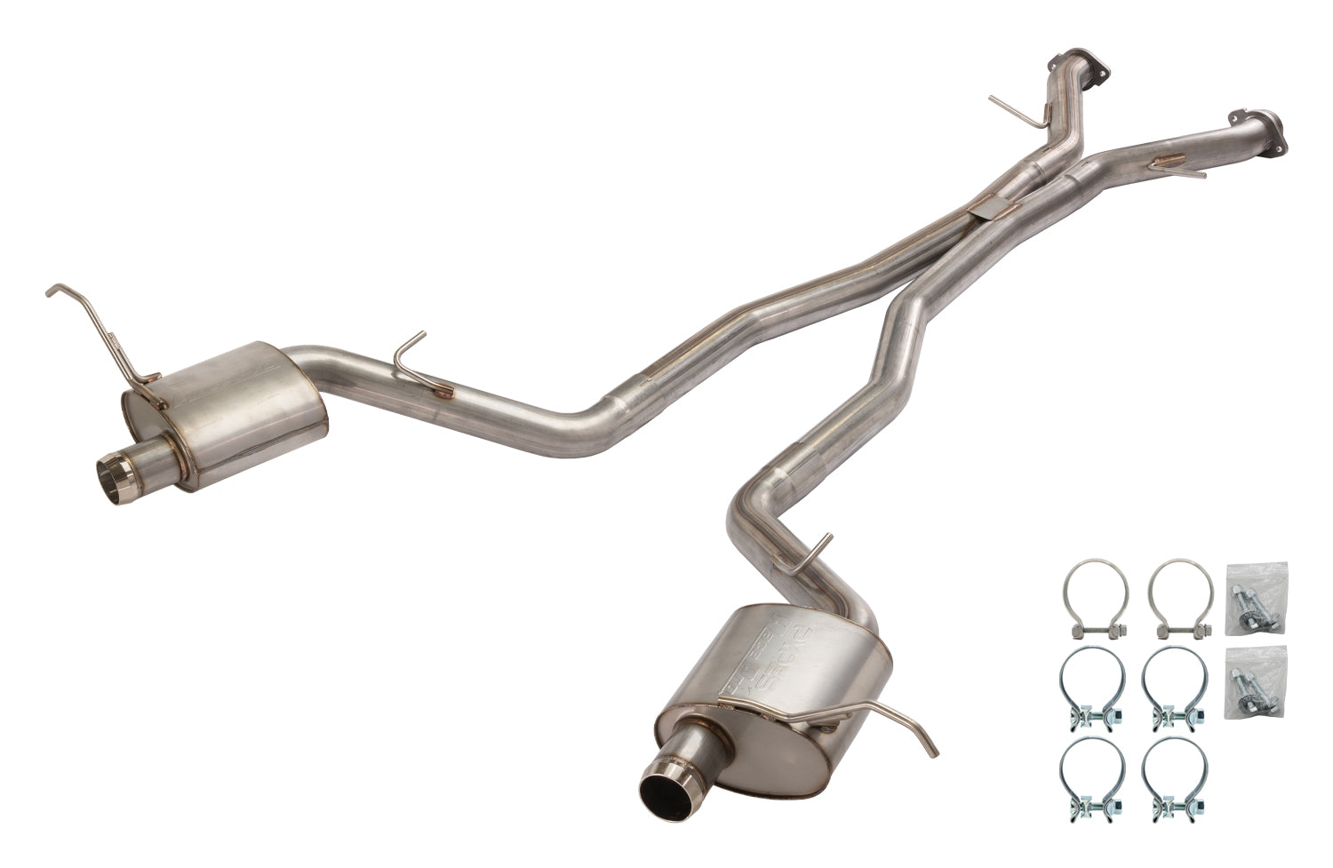 2012-21 SRT Cherokee Super System Cat-Back 409 Stainless Steel Race Pro Mufflers SJJ05M Pypes Performance Exhaust-1