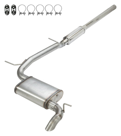 2007-18 Jeep JK High Ground Clearance Cat-back Kit Turbo Pro Muffler SJJ21T Pypes Performance Exhaust-1