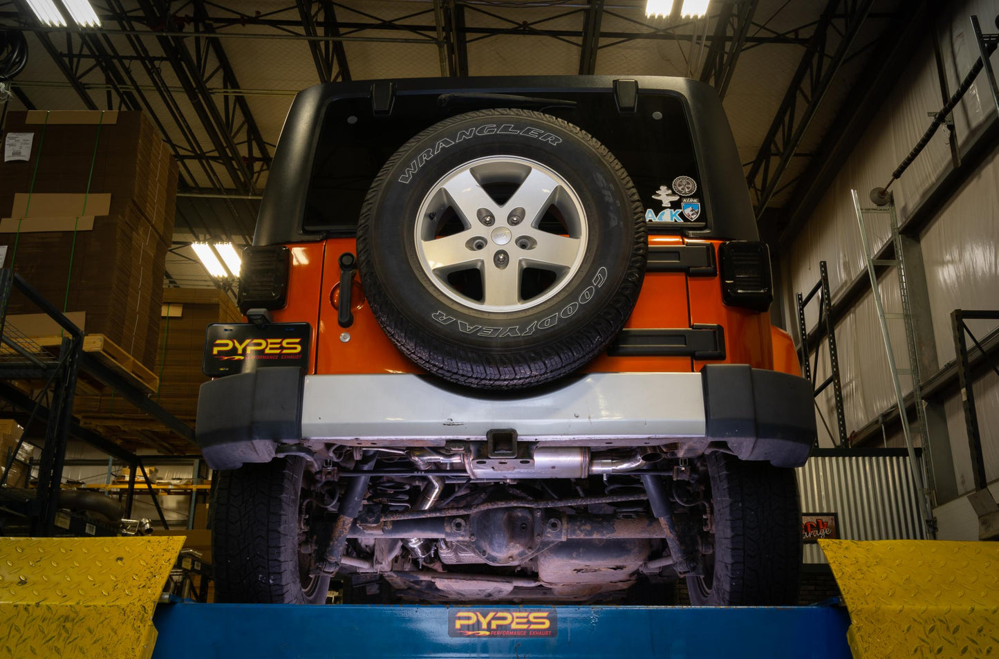 2007-18 Jeep JK High Ground Clearance Cat-back Kit Turbo Pro Muffler SJJ21T Pypes Performance Exhaust-2