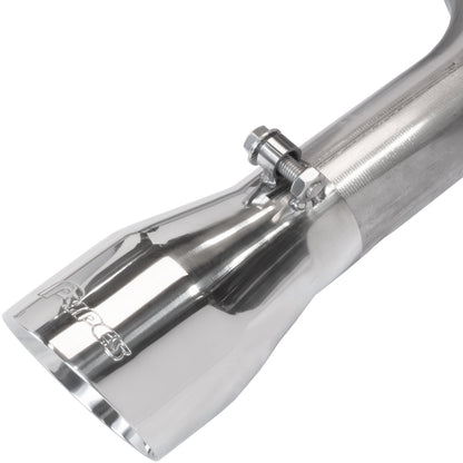 Axle-Back System 18-24 Jeep Jl Dual Exit 2.5 Inch Intermediate And Tailpipe Street Pro Muffler Hardware Incl 4 Inch Dual Tips Included Stainless Steel Pypes Performance Exhaust-2