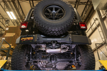 2018-22 Jeep JL High Ground Clearance Quiet Cat-back Kit Pypes Performance Exhaust-2