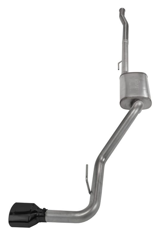 Cat-Back System 2020 Jeep JT Gladiator Single Side Exit 2.5 in Intermediate And Tail Pipe Street Pro Mufflers/Hardware I Pypes Performance Exhaust-1
