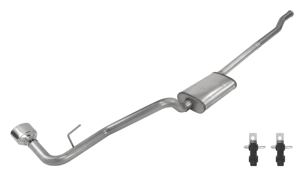 Cat-Back System 2020 Jeep JT Gladiator Rubicon Single Side Exit 2.5 in Intermediate And Tail Pipe Street Pro Mufflers/Ha Pypes Performance Exhaust-5