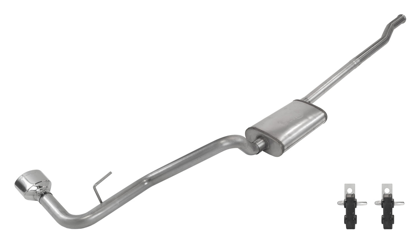Cat-Back System 2020 Jeep JT Gladiator Rubicon Single Side Exit 2.5 in Intermediate And Tail Pipe Street Pro Mufflers/Ha Pypes Performance Exhaust-5