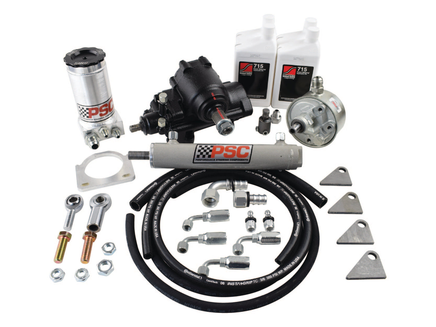 Cylinder Assist Kit, 1988-1999.5 GM 4WD with Straight Axle Conversion Performance Components PSC Steering