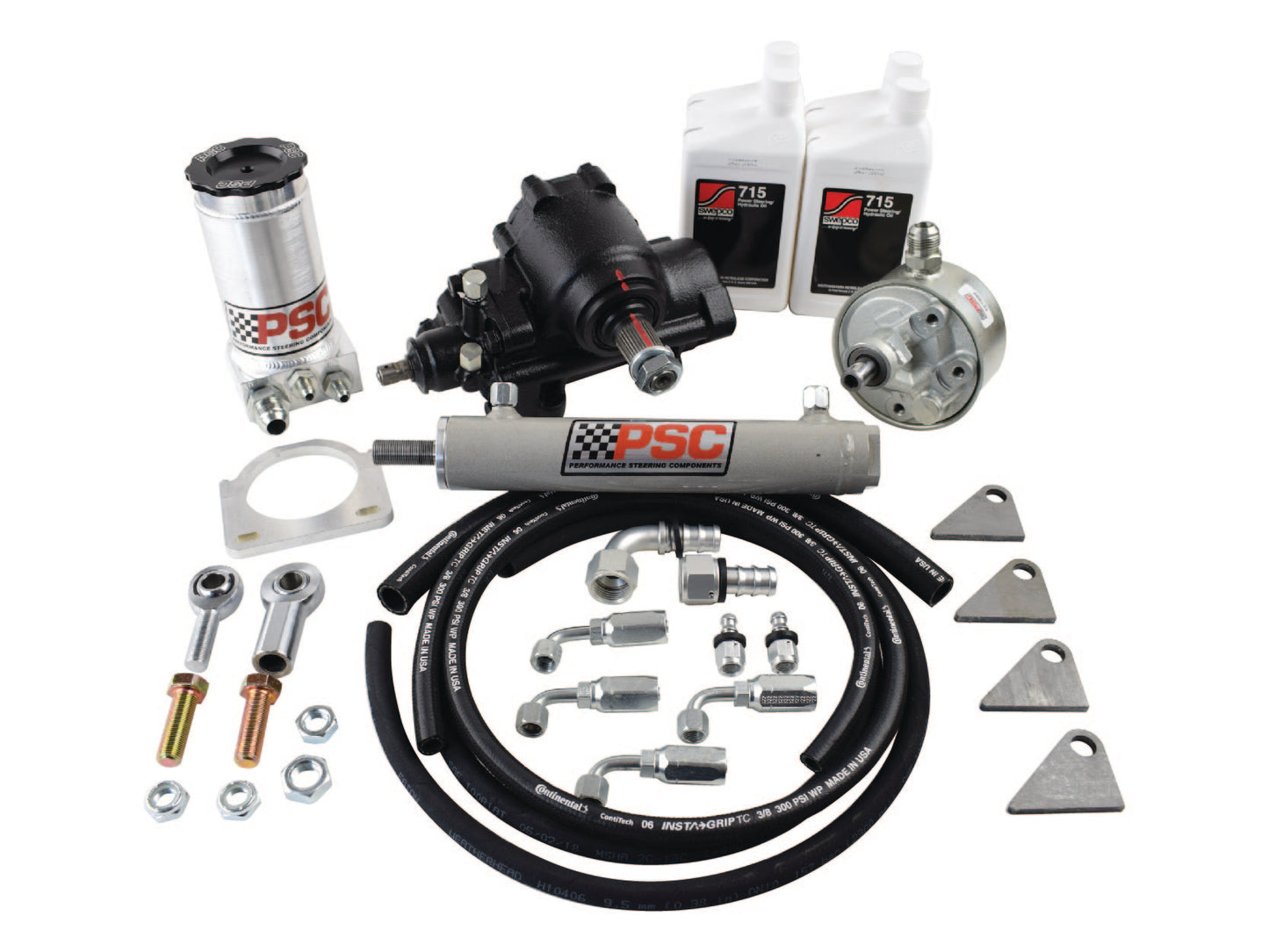 Cylinder Assist Kit, 1999.5-2006.5 GM 4WD with Straight Axle Conversion Performance Components PSC Steering