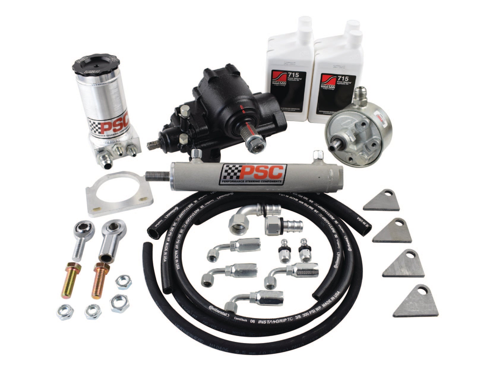 Cylinder Assist Kit, 1999.5-2006.5 GM 4WD with Straight Axle Conversion Performance Components PSC Steering