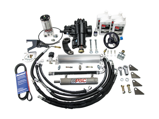 Cylinder Assist Kit Weld On 6.75 AFM Axle 1.5 Tie Rod 07-11 Wrangler 3.8L PSC Steering