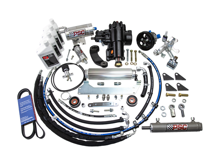 Cylinder Assist Kit Weld On 8.0 AFM Axle 1.5 Tie Rod 18-Up Wrangler JL 2.0L Non-ETorque PSC Steering