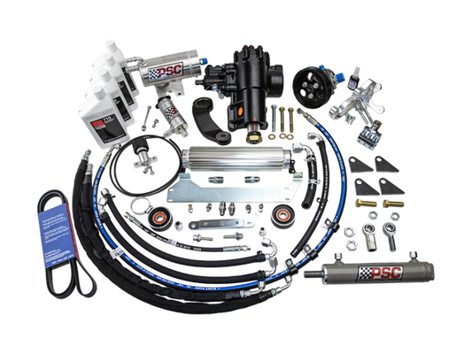 Cylinder Assist Kit Weld On 8.0 AFM Axle 1.625 Tie Rod 18-Up Wrangler JL 2.0L Non-ETorque PSC Steering