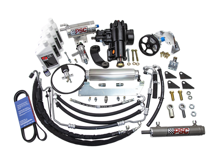 Cylinder Assist Kit Weld On 6.75 AFM Axle 1.5 Tie Rod 18-20 Wrangler JL 3.6L Non-ETorque PSC Steering