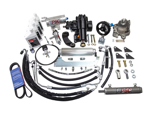 Cylinder Assist Kit Weld On 6.75 AFM Axle 1.25 Tie Rod Gladiator JT/Wrangler 3.6L Non-ETorque PSC Steering