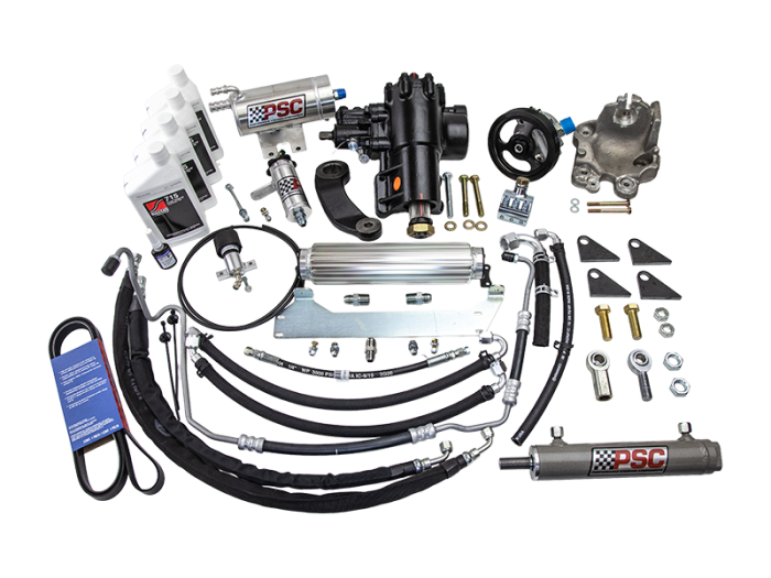 Cylinder Assist Kit Weld On 6.75 AFM Axle 1.375 Tie Rod Gladiator JT/Wrangler 3.6L Non-ETorque PSC Steering