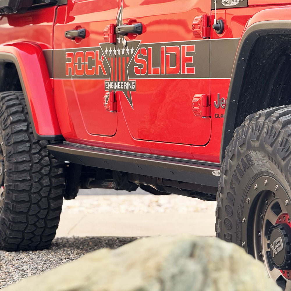 Rock Slide Engineering 20-25 Jeep Gladiator JT Deluxe Rock Rail Rock Slide Engineering