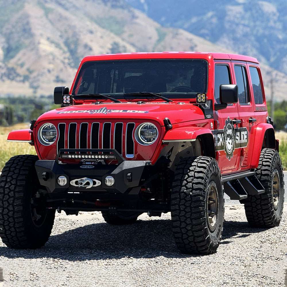 Rock Slide Engineering 7 Inch Removable Drop Step For The Deluxe Rock Rail Rock Slide Engineering