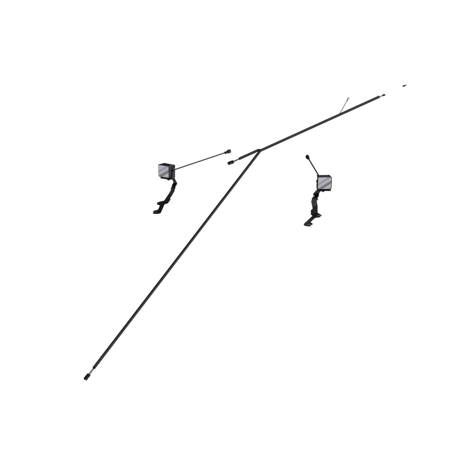 25-Present Ram 1500 RHO Bumper Light Kit, Clear Spot Beam MBRP