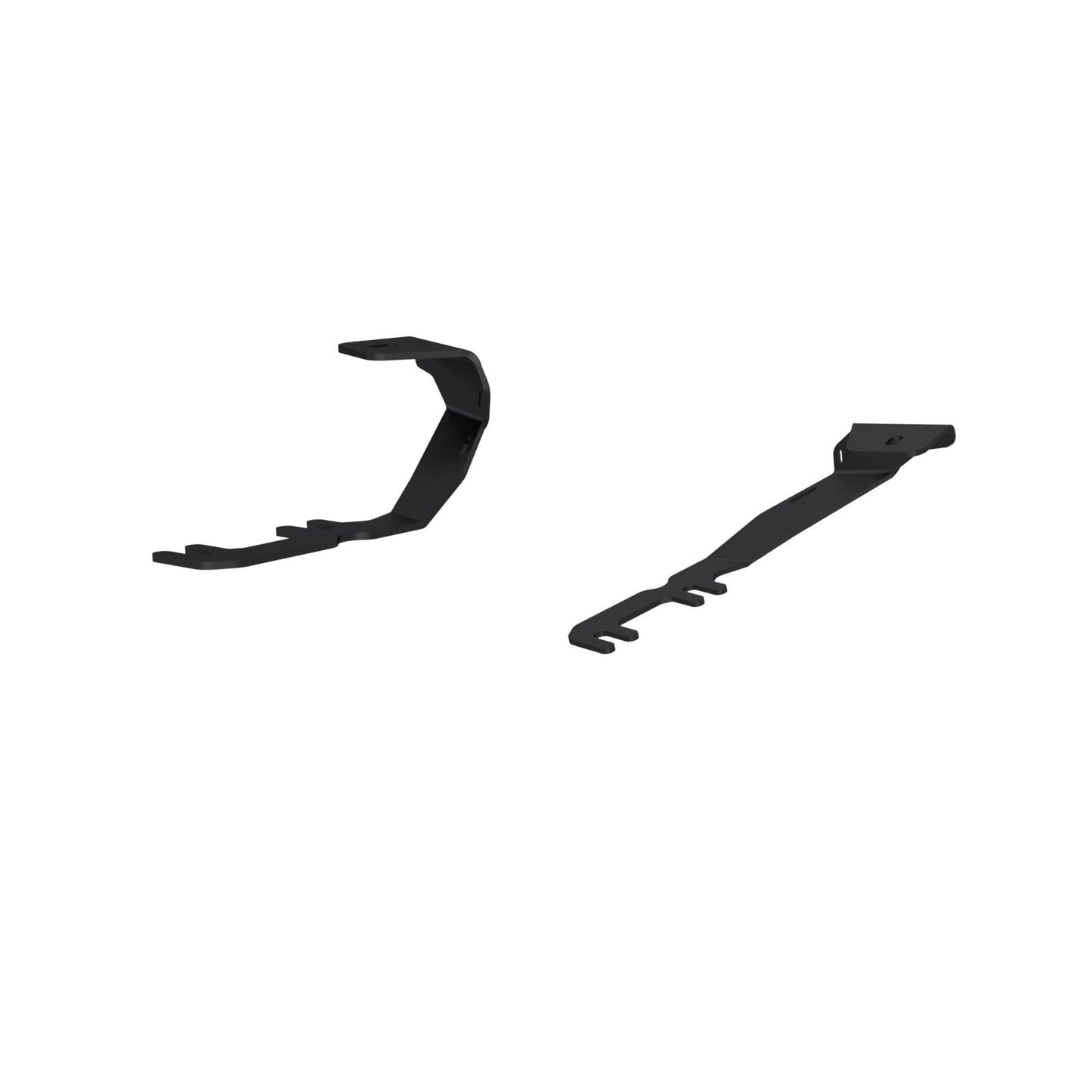 24-26 Ford Ranger, Black-Coated Ditch Light Bracket MBRP