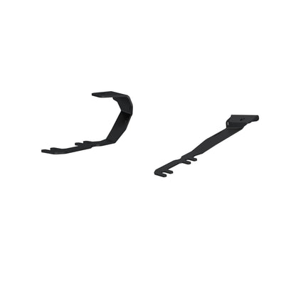 24-26 Ford Ranger, Black-Coated Ditch Light Bracket MBRP