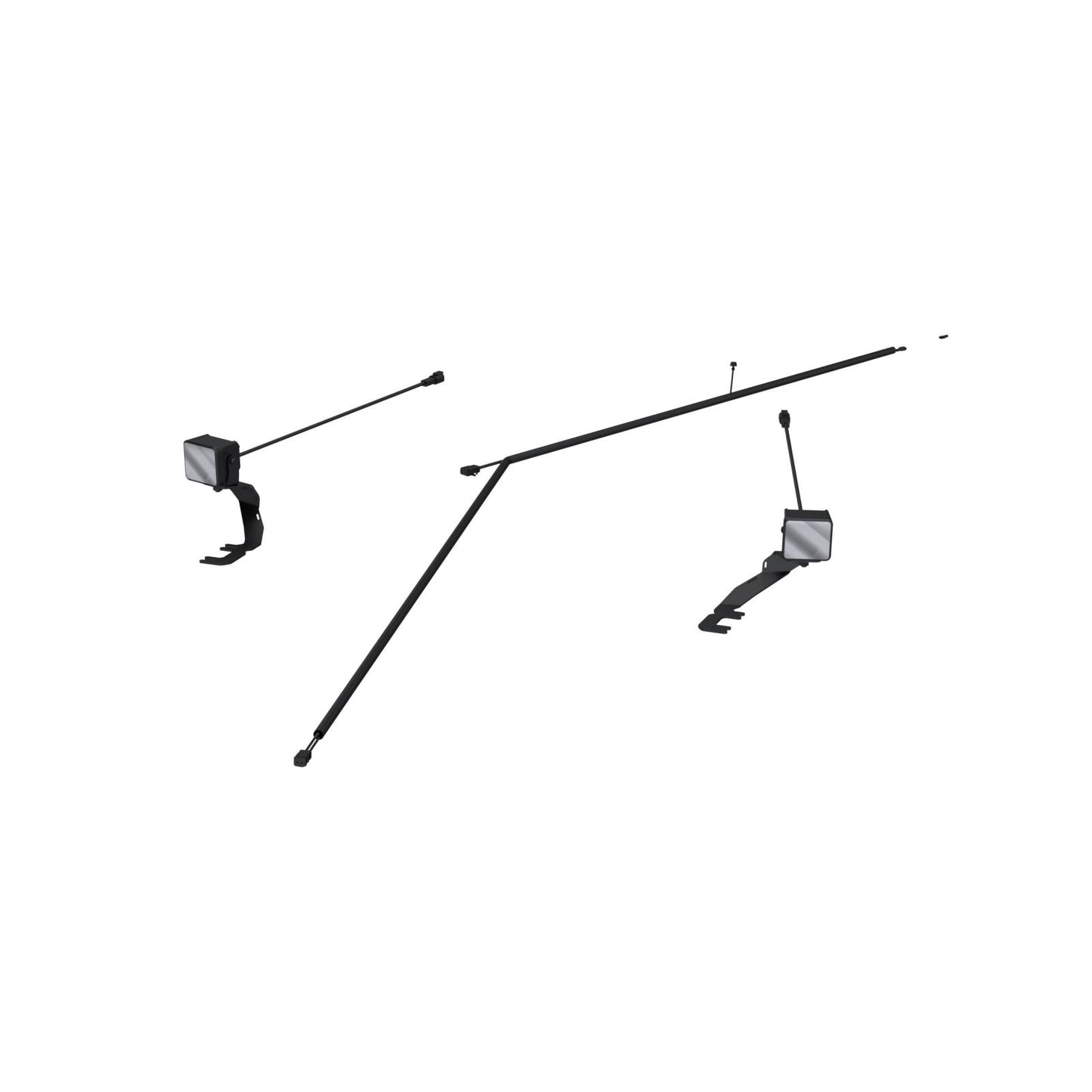 24-Up Ford Ranger Raptor Ditch Light Kit Spot Beam MBRP-2