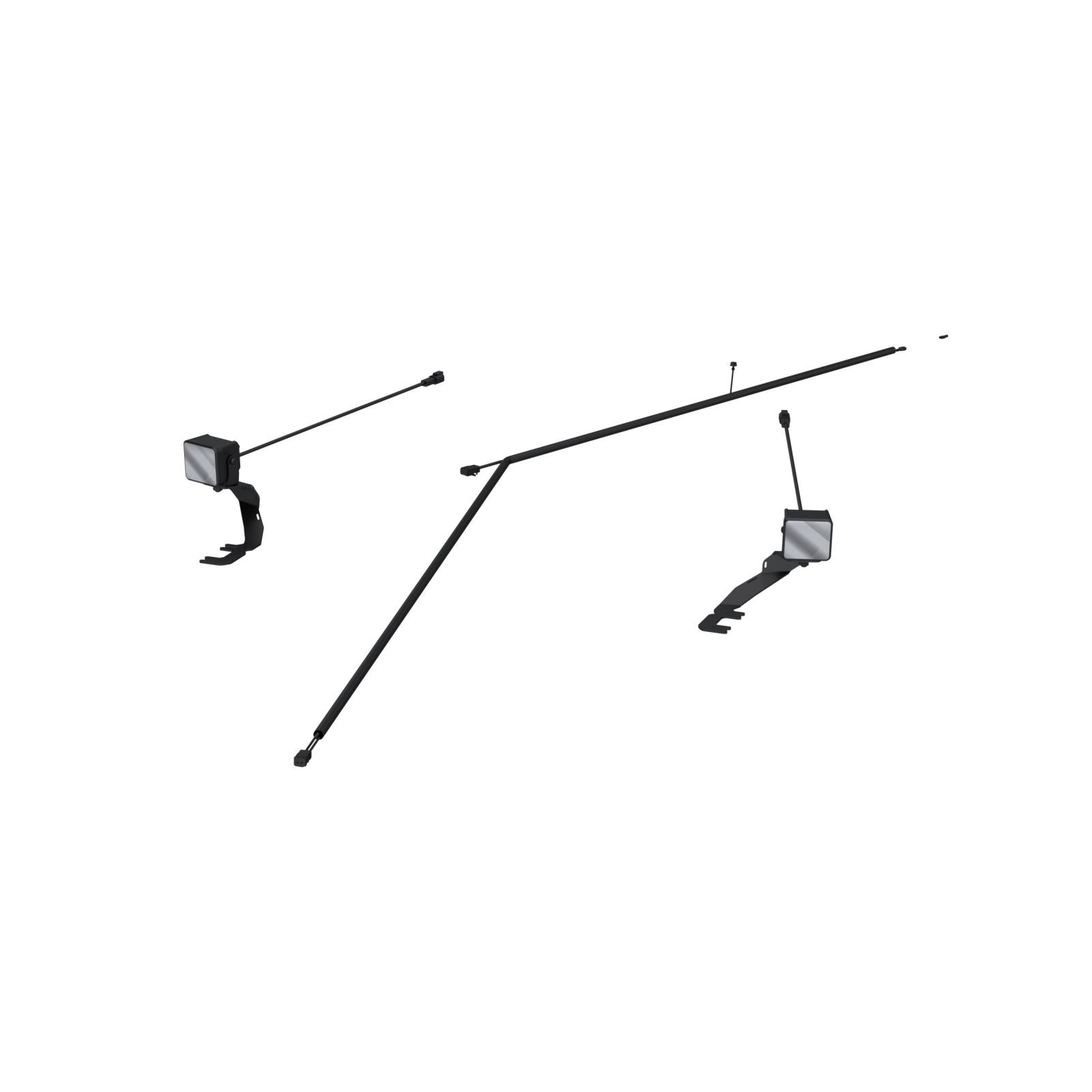 24-Up Ford Ranger Raptor Ditch Light Kit Spot Beam MBRP