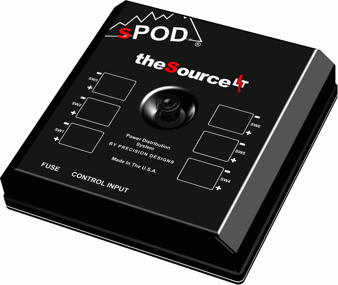 sPOD SourceLT w/ Mini6 for Universal w/ 36 Inch Battery Cables sPODS