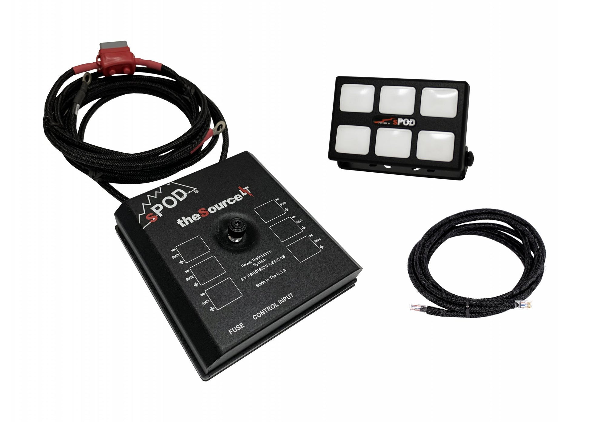 SourceLT w/ Mini6 for Universal w/ 84 Inch Battery Cables s sPOD