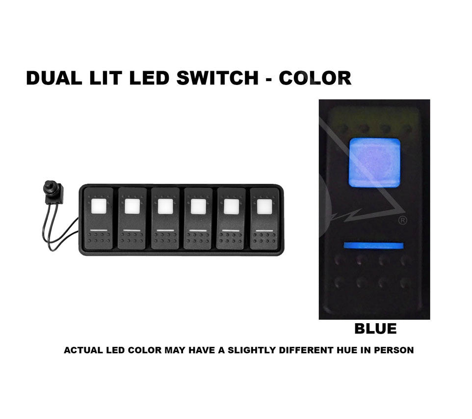 sPOD SourceLT Modular w/ Blue LED for Uni with 36 Inch battery cables