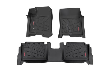 Sure-Fit Floor Mats Front & Rear Chevy/GMC Canyon/Colorado 2WD/4WD (23-26) Rough Country