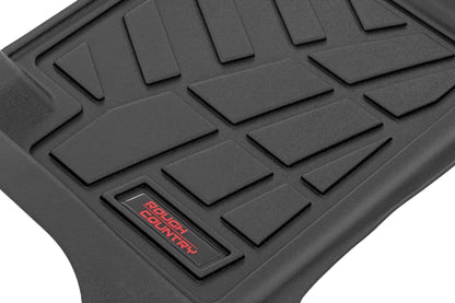 Sure-Fit Floor Mats Front & Rear Chevy/GMC Canyon/Colorado 2WD/4WD (23-26) Rough Country-1
