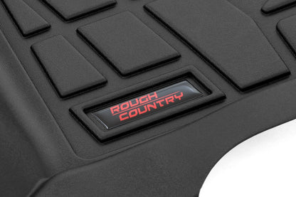 Sure-Fit Floor Mats Front & Rear Chevy/GMC Canyon/Colorado 2WD/4WD (23-26) Rough Country-2