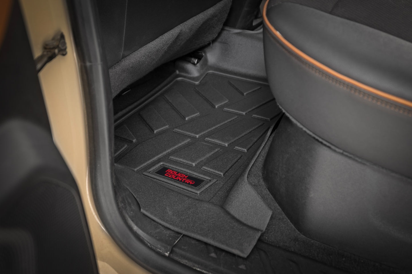 Sure-Fit Floor Mats Front & Rear Chevy/GMC Canyon/Colorado 2WD/4WD (23-26) Rough Country-4