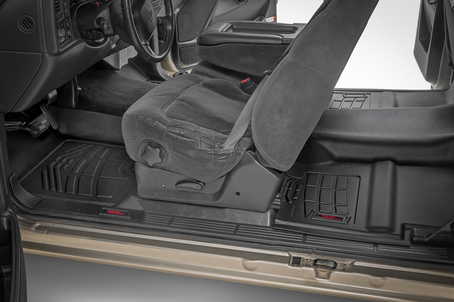 Sure-Fit Floor Mats FR & RR Silverado/Sierra 1500 (99-06 & Classic) Rough Country-3