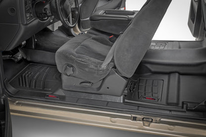 Sure-Fit Floor Mats FR & RR Silverado/Sierra 1500 (99-06 & Classic) Rough Country-3