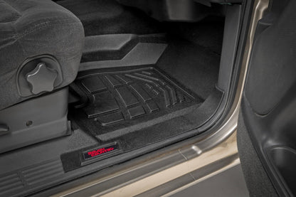 Sure-Fit Floor Mats Front Silverado/Sierra 1500 (99-06 & Classic) Rough Country-2