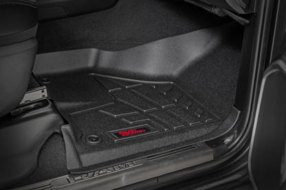 Sure-Fit Floor Mats Front & Rear Bucket Crew Ram 2500/3500 (19-26) Rough Country-2