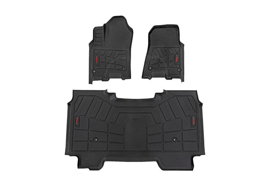 Sure-Fit Floor Mats Front & Rear Crew Ram 1500 2WD/4WD (2025-2026) Rough Country
