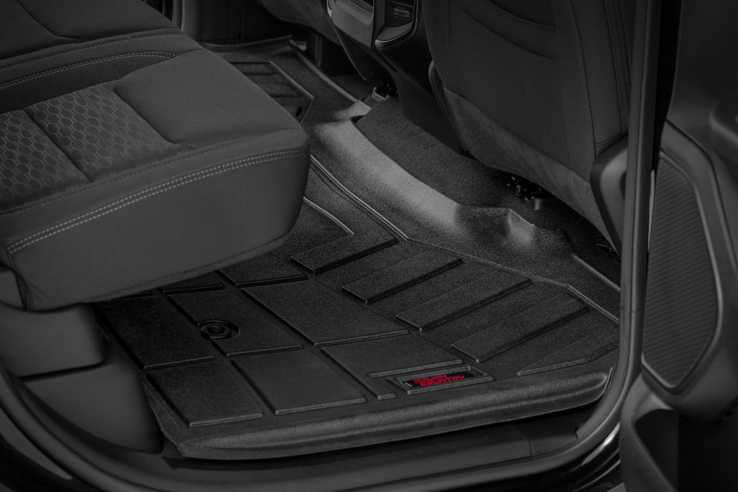 Sure-Fit Floor Mats Front & Rear Crew Ram 1500 2WD/4WD (2025-2026) Rough Country-3