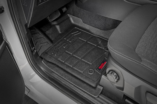 Sure-Fit Floor Mats Front & Rear Crew Ford Ranger 2WD/4WD (2024-2026) Rough Country-1