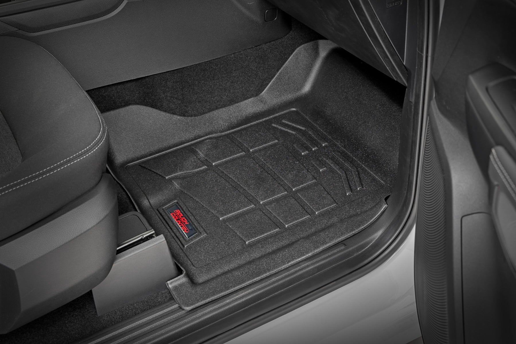 Sure-Fit Floor Mats Front & Rear Crew Ford Ranger 2WD/4WD (2024-2026) Rough Country-2